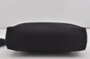 Authentic Christian Dior Trotter Shoulder Cross Body Bag Canvas Black 5675I