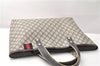 Authentic GUCCI Sherry Line Shoulder Tote Bag GG PVC Leather 211134 Navy 5676F