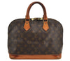Authentic Louis Vuitton Monogram Alma Hand Bag Purse M51130 LV 5676I