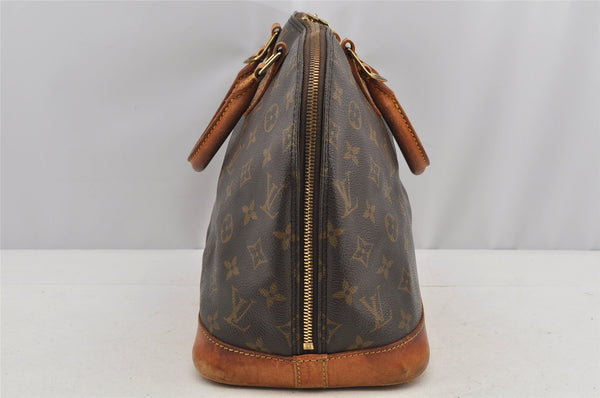 Authentic Louis Vuitton Monogram Alma Hand Bag Purse M51130 LV 5676I