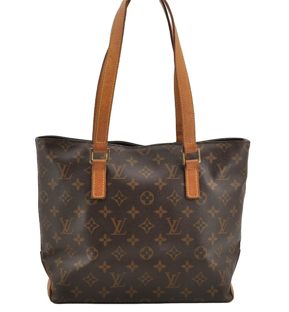 Authentic Louis Vuitton Monogram Cabas Piano Shoulder Tote Bag M51148 LV 5677I
