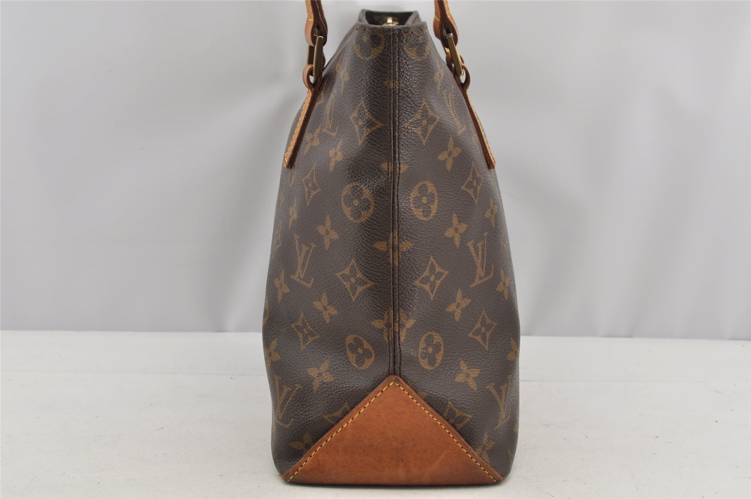 Authentic Louis Vuitton Monogram Cabas Piano Shoulder Tote Bag M51148 LV 5677I