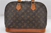 Authentic Louis Vuitton Monogram Alma Hand Bag Purse M51130 LV 5678D