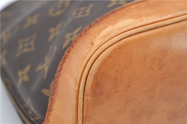 Authentic Louis Vuitton Monogram Alma Hand Bag Purse M51130 LV 5678D