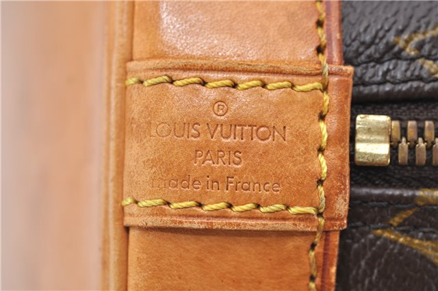 Authentic Louis Vuitton Monogram Alma Hand Bag Purse M51130 LV 5678D