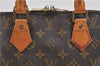 Authentic Louis Vuitton Monogram Alma Hand Bag Purse M51130 LV 5678D