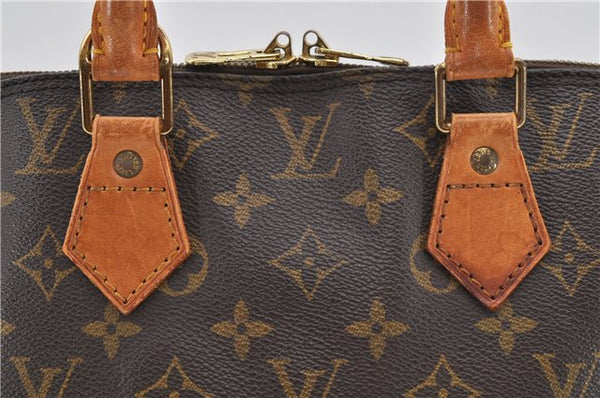 Authentic Louis Vuitton Monogram Alma Hand Bag Purse M51130 LV 5678D
