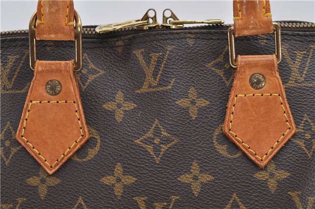 Authentic Louis Vuitton Monogram Alma Hand Bag Purse M51130 LV 5678D