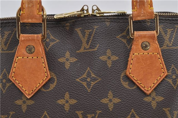 Authentic Louis Vuitton Monogram Alma Hand Bag Purse M51130 LV 5678D