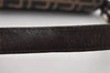 Authentic FENDI Zucca Mamma Baguette Shoulder Bag Canvas Leather Brown 5678I