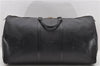Authentic Louis Vuitton Epi Keepall 60 Boston Travel Bag Black M42942 LV 5679D