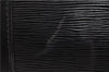 Authentic Louis Vuitton Epi Keepall 60 Boston Travel Bag Black M42942 LV 5679D