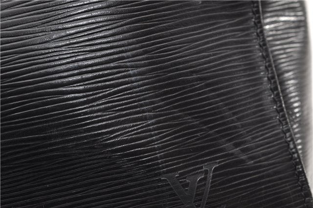 Authentic Louis Vuitton Epi Keepall 60 Boston Travel Bag Black M42942 LV 5679D