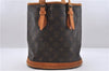 Authentic Louis Vuitton Monogram Bucket PM Shoulder Bag Old Model LV 5680D