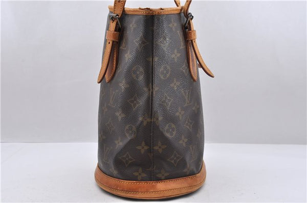 Authentic Louis Vuitton Monogram Bucket PM Shoulder Bag Old Model LV 5680D