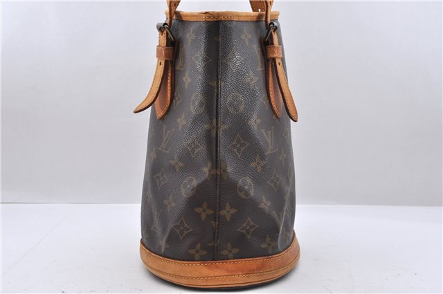 Authentic Louis Vuitton Monogram Bucket PM Shoulder Bag Old Model LV 5680D