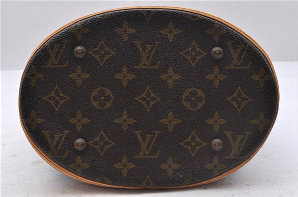 Authentic Louis Vuitton Monogram Bucket PM Shoulder Bag Old Model LV 5680D