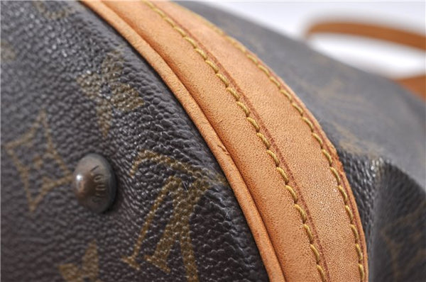 Authentic Louis Vuitton Monogram Bucket PM Shoulder Bag Old Model LV 5680D