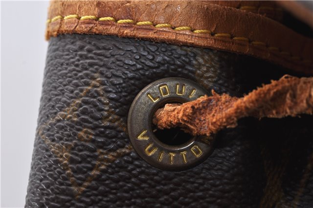 Authentic Louis Vuitton Monogram Montsouris MM Backpack M51136 LV 5681D