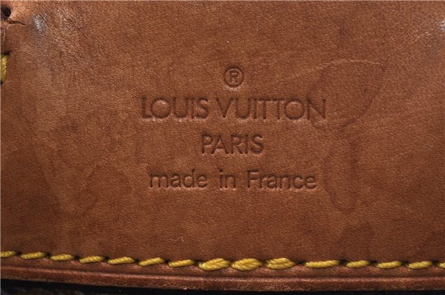 Authentic Louis Vuitton Monogram Montsouris MM Backpack M51136 LV 5681D