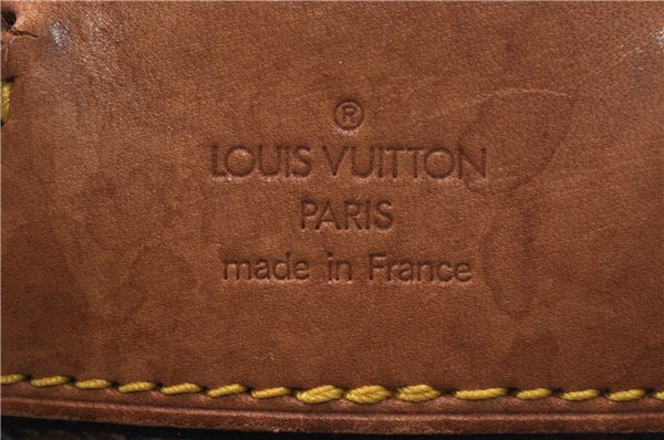 Authentic Louis Vuitton Monogram Montsouris MM Backpack M51136 LV 5681D