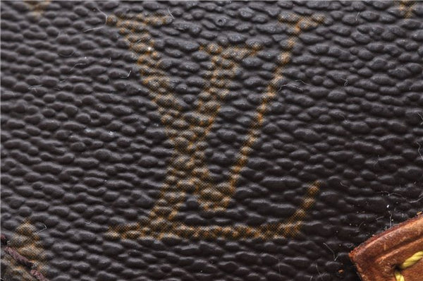 Authentic Louis Vuitton Monogram Montsouris MM Backpack M51136 LV 5681D