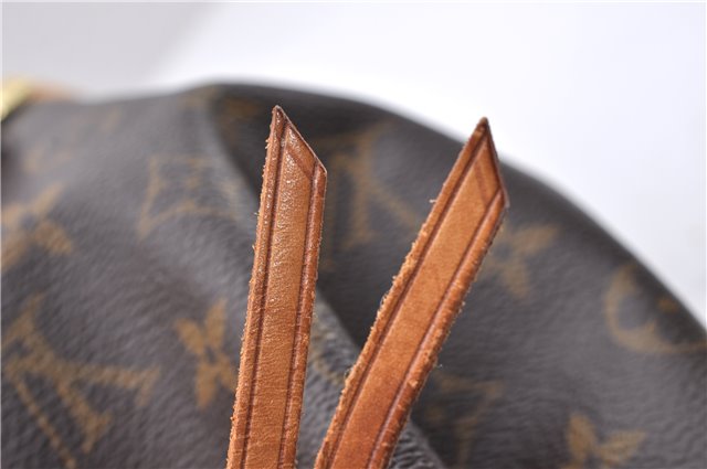 Authentic Louis Vuitton Monogram Montsouris MM Backpack M51136 LV 5681D