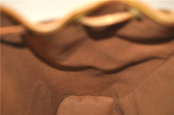 Authentic Louis Vuitton Monogram Montsouris MM Backpack M51136 LV 5681D