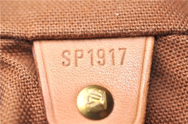 Authentic Louis Vuitton Monogram Montsouris MM Backpack M51136 LV 5681D