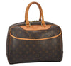 Authentic Louis Vuitton Monogram Deauville Hand Bag M47270 LV Junk 5681I