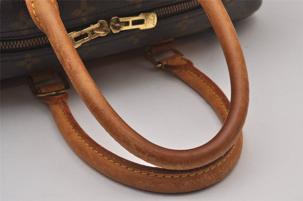 Authentic Louis Vuitton Monogram Deauville Hand Bag M47270 LV Junk 5681I