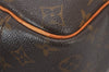 Authentic Louis Vuitton Monogram Deauville Hand Bag M47270 LV Junk 5681I