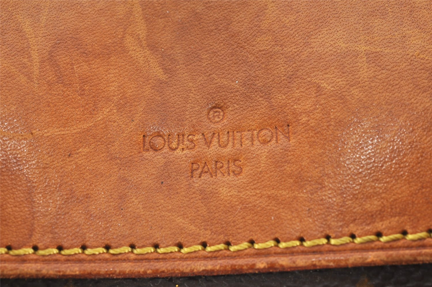 Authentic Louis Vuitton Monogram Deauville Hand Bag M47270 LV Junk 5681I