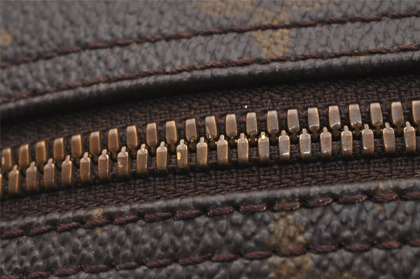 Authentic Louis Vuitton Monogram Deauville Hand Bag M47270 LV Junk 5681I