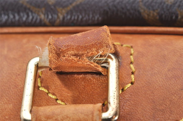 Authentic Louis Vuitton Monogram Deauville Hand Bag M47270 LV Junk 5681I