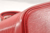 Authentic Louis Vuitton Epi Alma PM Hand Bag Red M52147 LV 5682I