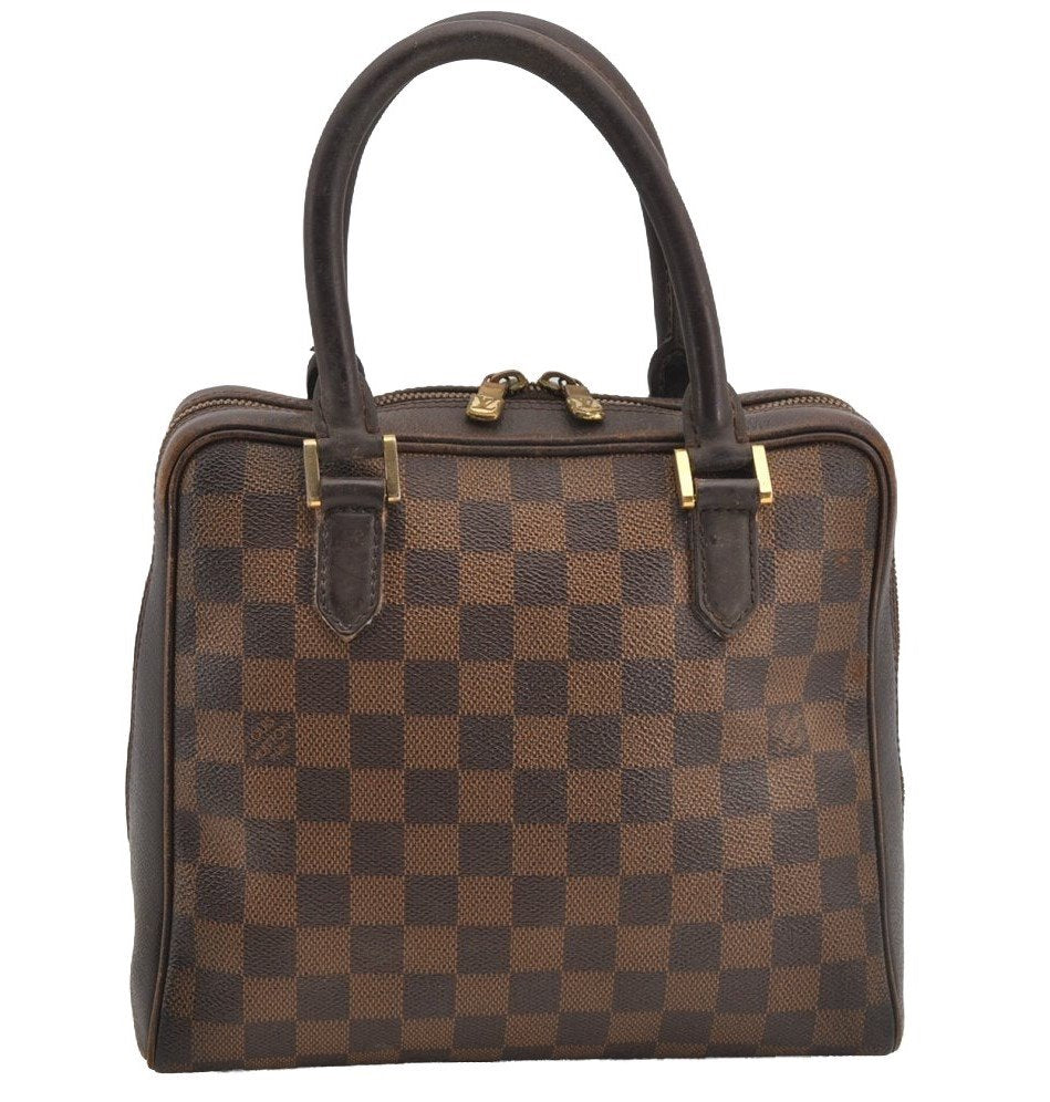 Authentic Louis Vuitton Damier Brera Hand Bag Purse N51150 LV 5684I
