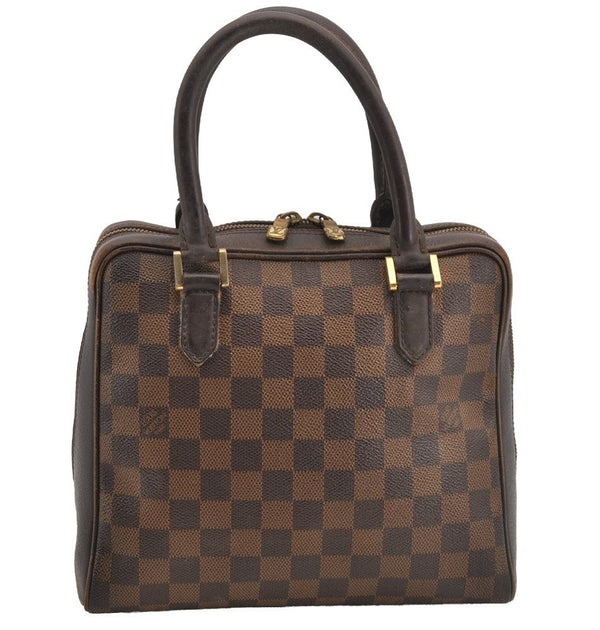 Authentic Louis Vuitton Damier Brera Hand Bag Purse N51150 LV 5684I