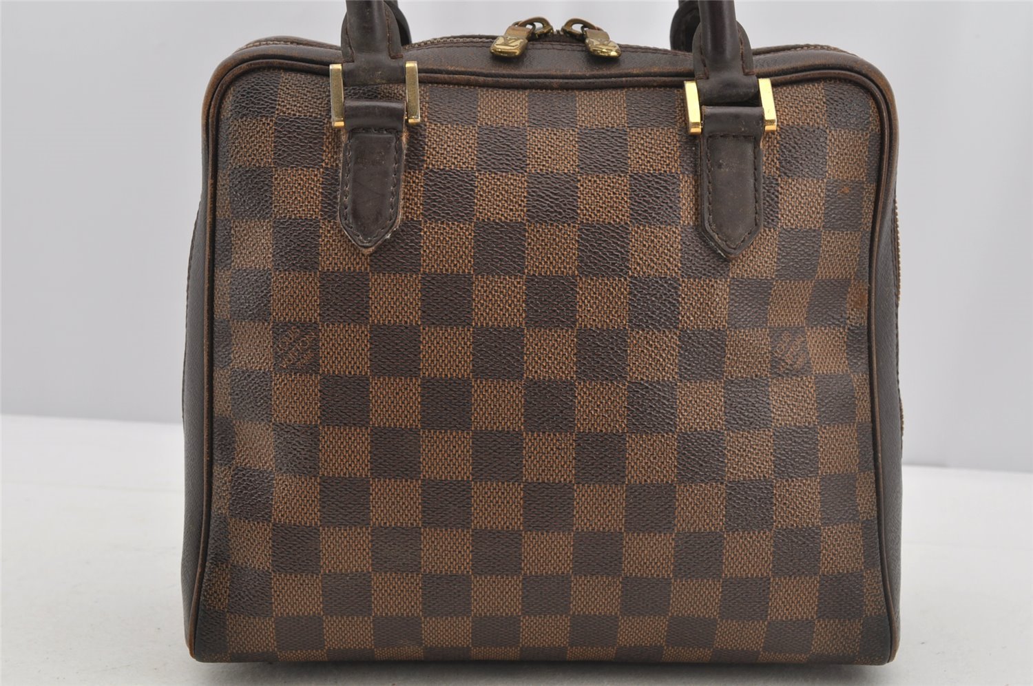 Authentic Louis Vuitton Damier Brera Hand Bag Purse N51150 LV 5684I