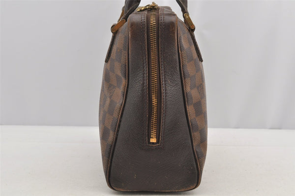 Authentic Louis Vuitton Damier Brera Hand Bag Purse N51150 LV 5684I