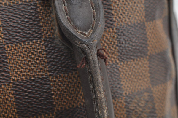 Authentic Louis Vuitton Damier Brera Hand Bag Purse N51150 LV 5684I