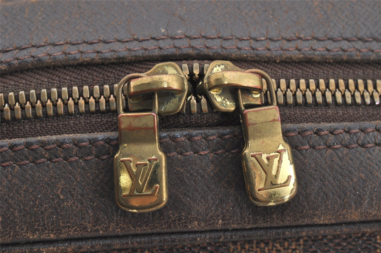 Authentic Louis Vuitton Damier Brera Hand Bag Purse N51150 LV 5684I