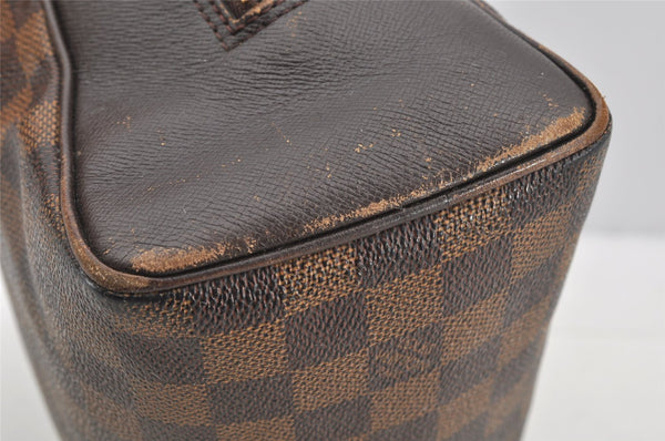 Authentic Louis Vuitton Damier Brera Hand Bag Purse N51150 LV 5684I