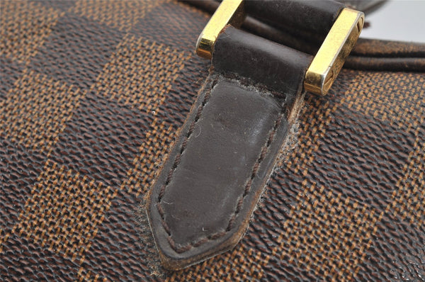 Authentic Louis Vuitton Damier Brera Hand Bag Purse N51150 LV 5684I