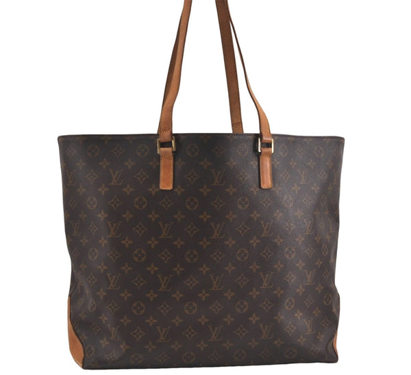 Authentic Louis Vuitton Monogram Cabas Alto Tote Bag M51152 LV 5689D