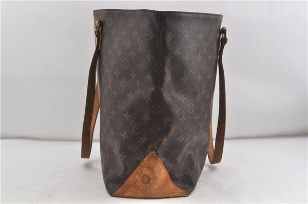 Authentic Louis Vuitton Monogram Cabas Alto Tote Bag M51152 LV 5689D