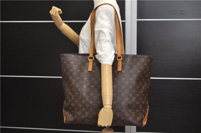 Authentic Louis Vuitton Monogram Cabas Alto Tote Bag M51152 LV 5689D