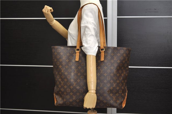 Authentic Louis Vuitton Monogram Cabas Alto Tote Bag M51152 LV 5689D