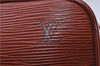 Auth LOUIS VUITTON Epi Trocadero 27 Shoulder Cross Bag Brown M52303 LV 5690C
