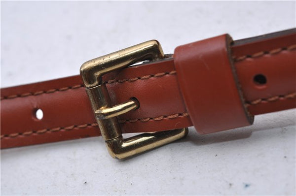 Auth LOUIS VUITTON Epi Trocadero 27 Shoulder Cross Bag Brown M52303 LV 5690C